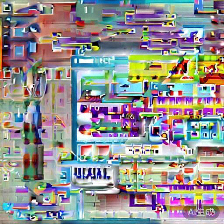 Ilustrasi peringatan halaman phishing dengan URL mencurigakan, pop-up iklan berlebihan, dan desain yang tidak resmi